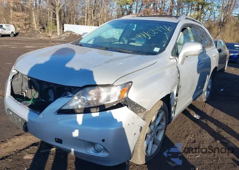 2010 Lexus Rx 350 from USA, damaged, VIN 2T2BK1BA2AC031848